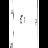 زمین ۳۵۶۸ متری در ساری - کیاده|فروش زمین و ملک کلنگی|کیاسر, |دیوار