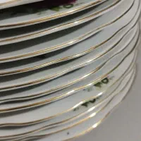 بشقاب و دیس گل سرخی۱۵عدد