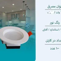 پنل بک لایت ۷ وات