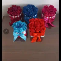 گلهای روبانی|گل مصنوعی|اردبیل, |دیوار