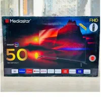 تلویزون میدیا استار 50 دو گیرنده اکبند