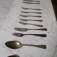 مجموعه قاشق ،چنگال، چاقو  عتیقه *