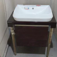 فروش فوری روشویی بومرنگ مدل گراوتی ۶۰|لوازم سرویس بهداشتی|تهران, شهرک محلاتی|دیوار