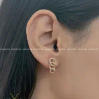 گوشواره آبکاری طلا|بدلیجات|اهواز, گلستان|دیوار