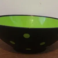 ظرف میوه خالدار و وارمر قوری