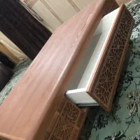 ست میز تلویزیون و جلومبلی|مبلمان خانگی و میز عسلی|لار, |دیوار