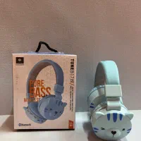 هدست بیسیم طرح گربه هدفون بیسیم