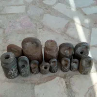 ۳ عدد سنگ باسکول و سنگ ترازو|کلکسیون اشیاء عتیقه|سبزوار, پیام|دیوار