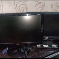 دو عدد مانیتور ۶۰ هرتز|قطعات و لوازم جانبی رایانه|تهران, ائمه اطهار|دیوار