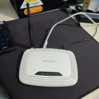 2 عدد روتر TL-WR740N تی پی لینک وایفای wifi دار