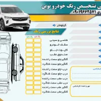 کارشناسی تشخیص رنگ خودرو سیار *نوین*