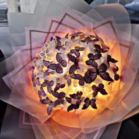 ساخت گل جاودان پروانه ایی