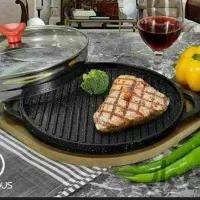 تابه چدنی گریل رژیمی