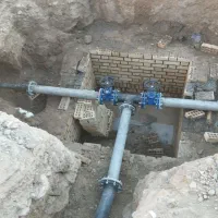 جوشکاری لوله پلی اتیلن و گالوانیزه سراسری