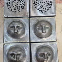 صندقچه علم چکشی سایز 6 رخ دار وشبکه کار دست