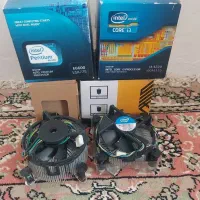 دو عدد فن cpu