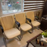 میز اداری صندلی استیل