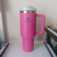 ماگ تامبلر استنلی اصل اوریجینال صورتی پر‌ رنگ