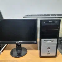 کیس ddr2 با مانیتور 19 اینچ|رایانه رومیزی|ارومیه, |دیوار