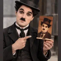 استند موبایل چهره چوبی