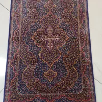 فرش دستبافت تمام ابریشم قم اندازه 120در80