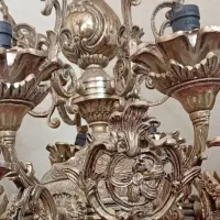 لوستر آویز برنز