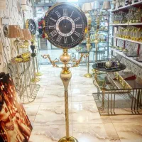 ساعت ایستاده فلزی(ساعت کنار سالنی)