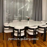 فردریکا میز ناهار خوری کمربندی|میز و صندلی غذاخوری|تهران, هروی|دیوار
