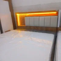 تخت خواب دو نفره|تخت و سرویس خواب|گنبد کاووس, |دیوار