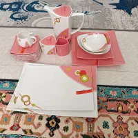 ست کامل شش نفره چینی|ظروف سرو و پذیرایی|ملایر, |دیوار