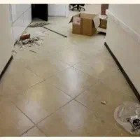 تمیز کاری ساختمان و مصالح کار کرده