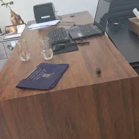 میز مدیریت ال و کنفرانس با فایل سه کشو