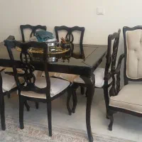 مبلمان هفت نفره و میز ناهارخوری ۶ نفره|مبلمان خانگی و میز عسلی|تهران, جوادیه تهرانپارس|دیوار