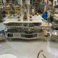 میز تلویزیون عرض۱۲۰ برنزی