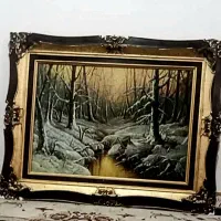 دو عدد تابلو نقاشی کار دست