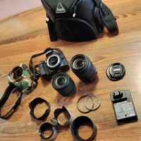 دوربین عکاسی با دو لنز|دوربین عکاسی و فیلمبرداری|مشهد, راهنمایی|دیوار