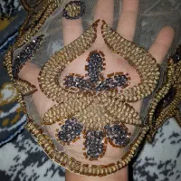 رومیزی منجوقی