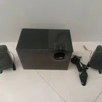 کیبورد A4tech و اسپیکر ساب دار edifier