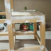 چهارپایه چوبی سبک|صندلی و نیمکت|خمینیشهر, |دیوار