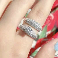 حلقه های نقره زنانه آبکاری طلا|جواهرات|اهواز, کیانپارس |دیوار