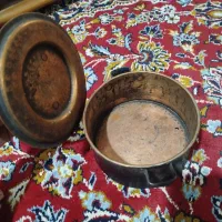 ظرف مسی تقریبا ۲ کیلویی