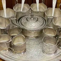 ظروف نقره به بالاترین فی روز برمیداریم