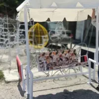 تاب دونفره حیاط|صندلی و نیمکت|مراغه, |دیوار