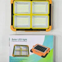 چراغ شارژی و پروژکتور شارژی دارای پنل خورشیدی