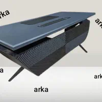 مبلمان ا د ار ی میز مدیریت  مدرن فلزی|مبلمان اداری|تهران, یافتآباد|دیوار