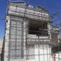 جوشکاری ساختمان سیار نبش کشی نورمخفیوالپست نما