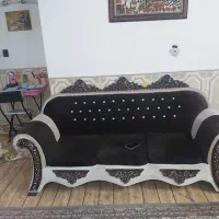 سرویس مبل هفت نفره با میز عسلی قیمت ۷۵۰۰