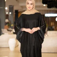 عبای لمه مجلسی کرمان فری سایز ، مشکی درخشان|لباس|کرمان, |دیوار