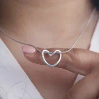 گردنبند قلبی هدیه ولنتاین