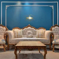 مبل مبل۷نفره کلاسیک سلطنتی گلریز راحتی راش اقساطی